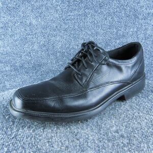Bostonian Flexlite Men Derby Oxfords Shoes‎ Size 8 Medium Black Leather Lace Up